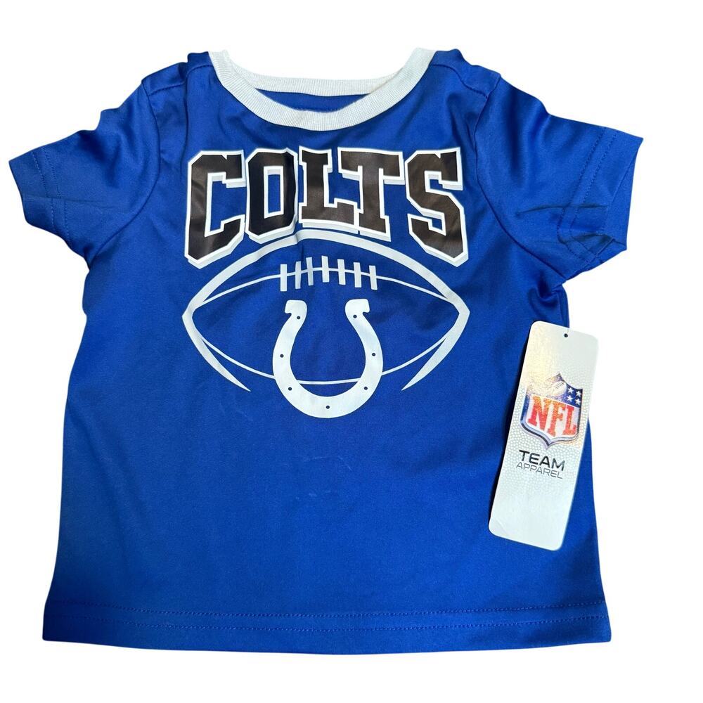NFL Indianapolis Colts Toddler Tee, Blue Football Team Apparel, Size 2T, NWT